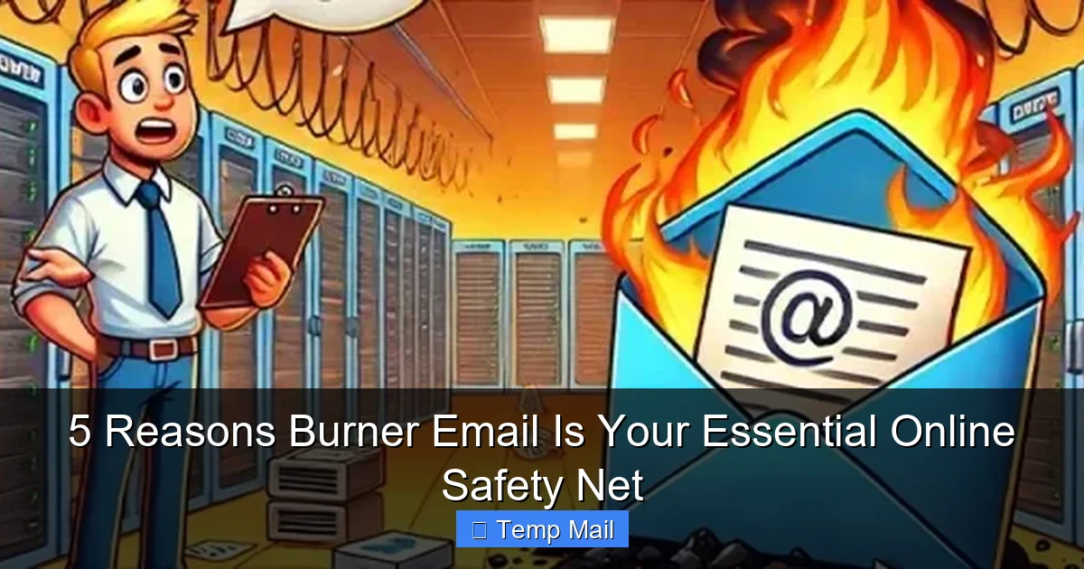 5 Reasons Burner Email Is Your Essential Online Safety Net