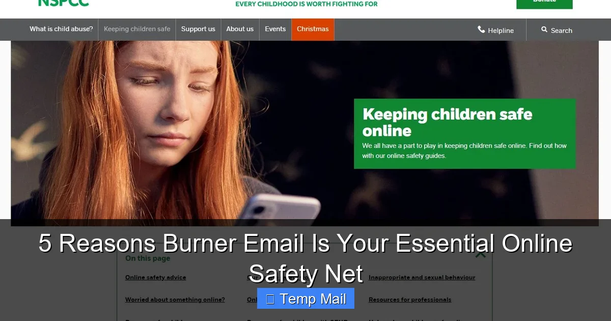 5 Reasons Burner Email Is Your Essential Online Safety Net