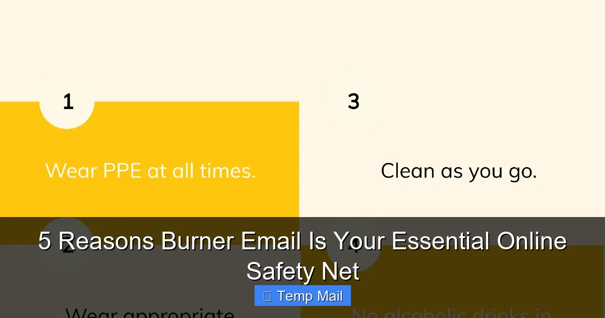 5 Reasons Burner Email Is Your Essential Online Safety Net