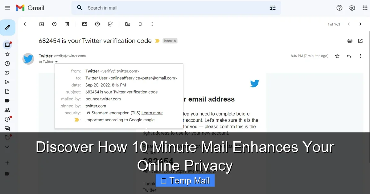 Discover How 10 Minute Mail Enhances Your Online Privacy