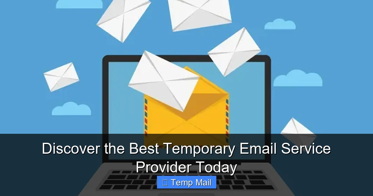 Discover the Best Temporary Email Service Provider Today