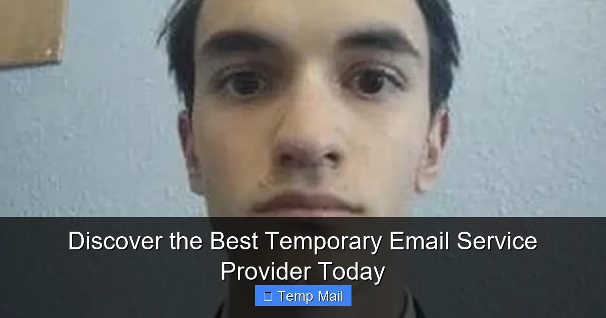 Discover the Best Temporary Email Service Provider Today