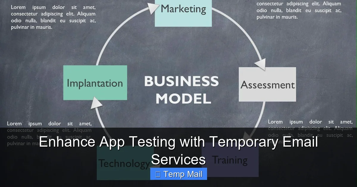 Enhance App Testing with Temporary Email Services