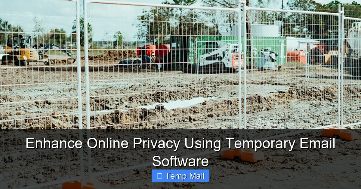 Enhance Online Privacy Using Temporary Email Software