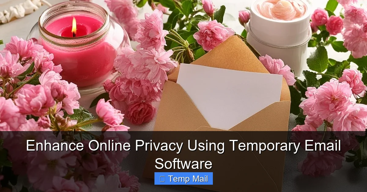 Enhance Online Privacy Using Temporary Email Software