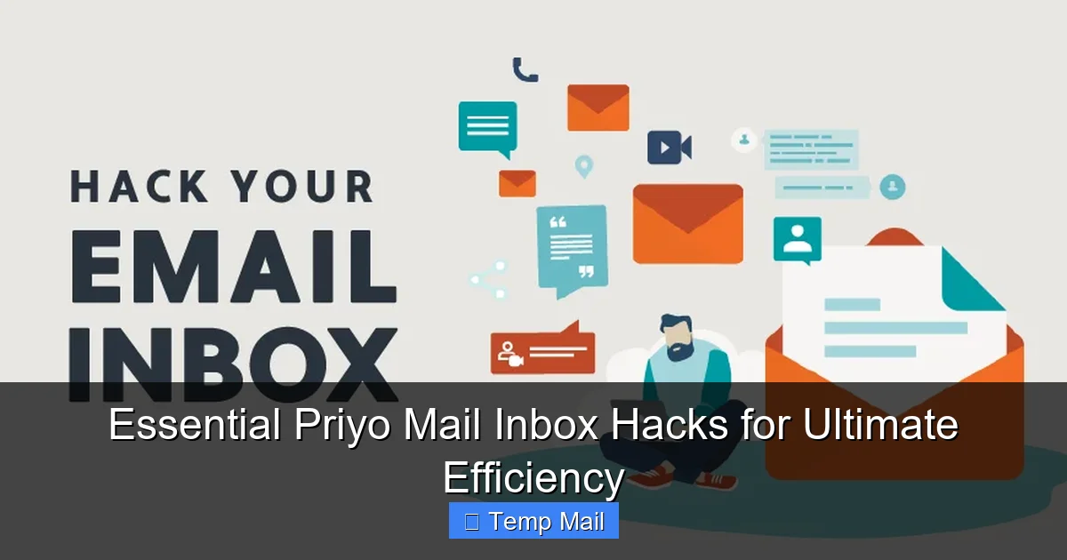 Essential Priyo Mail Inbox Hacks for Ultimate Efficiency