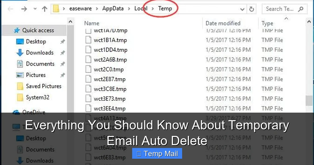 Everything You Should Know About Temporary Email Auto Delete