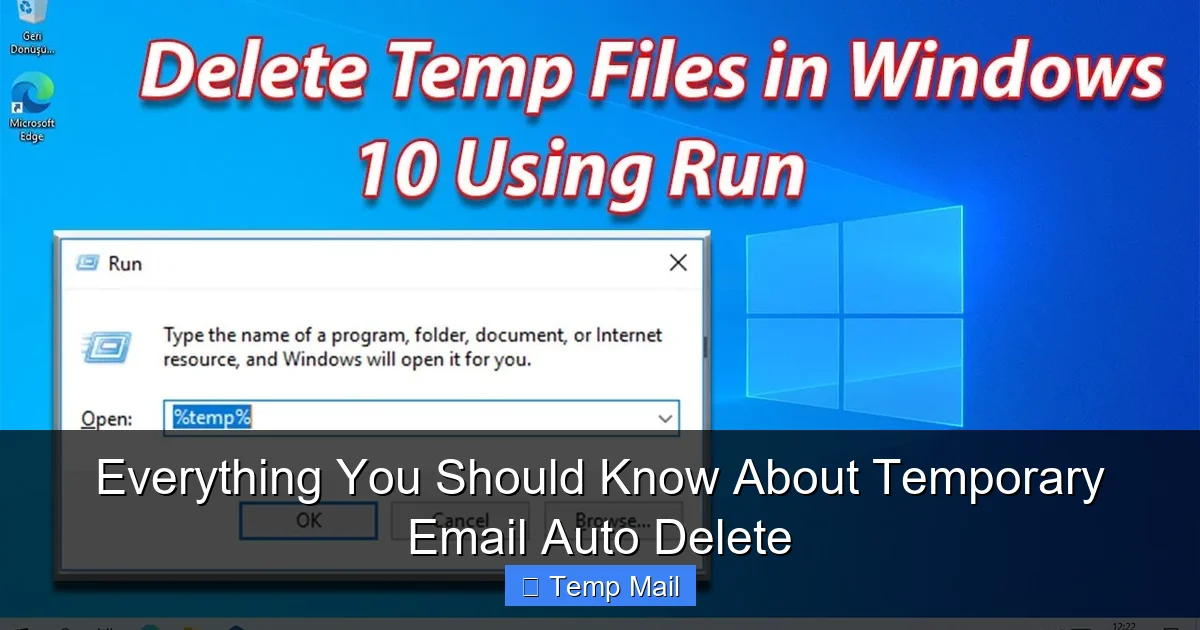 Everything You Should Know About Temporary Email Auto Delete