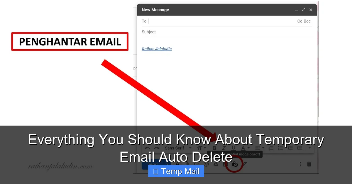 Everything You Should Know About Temporary Email Auto Delete