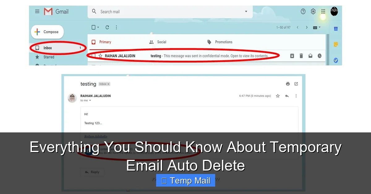 Everything You Should Know About Temporary Email Auto Delete