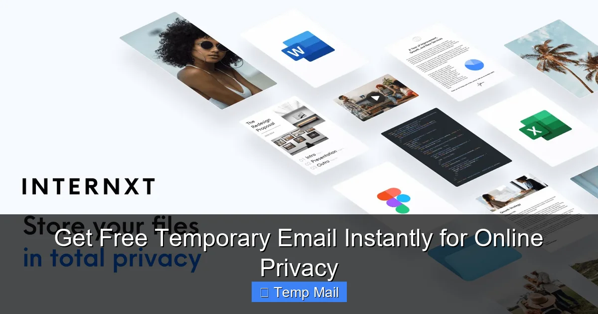 Get Free Temporary Email Instantly for Online Privacy