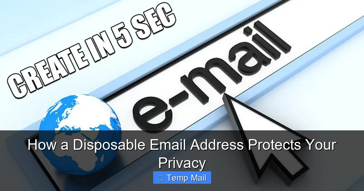 How a Disposable Email Address Protects Your Privacy