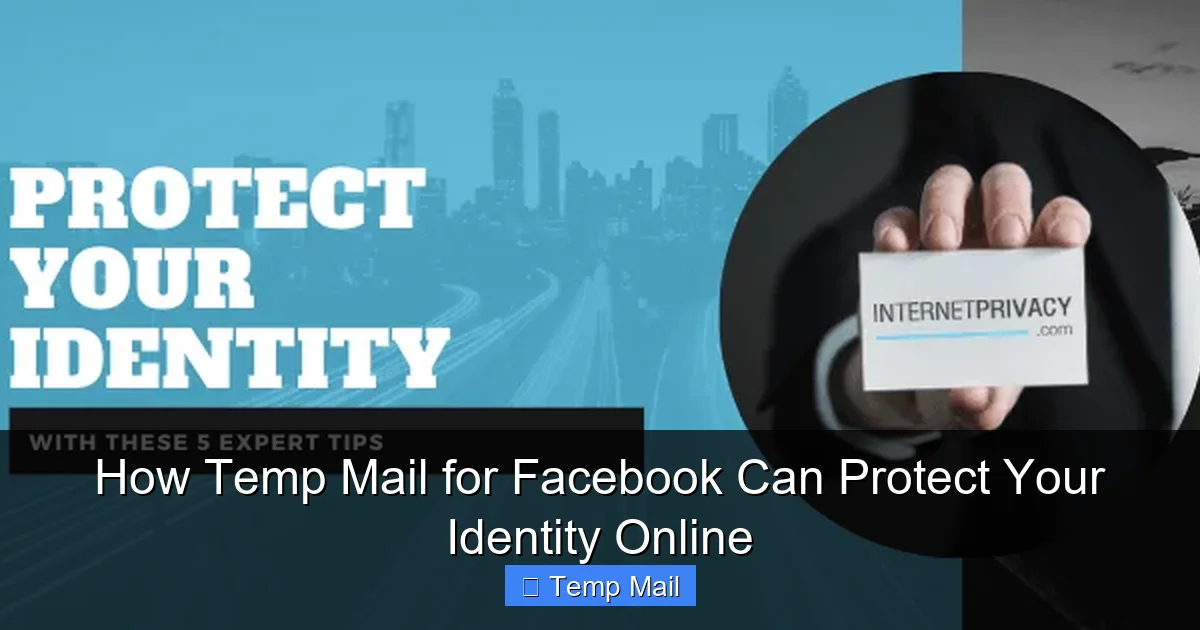 How Temp Mail for Facebook Can Protect Your Identity Online