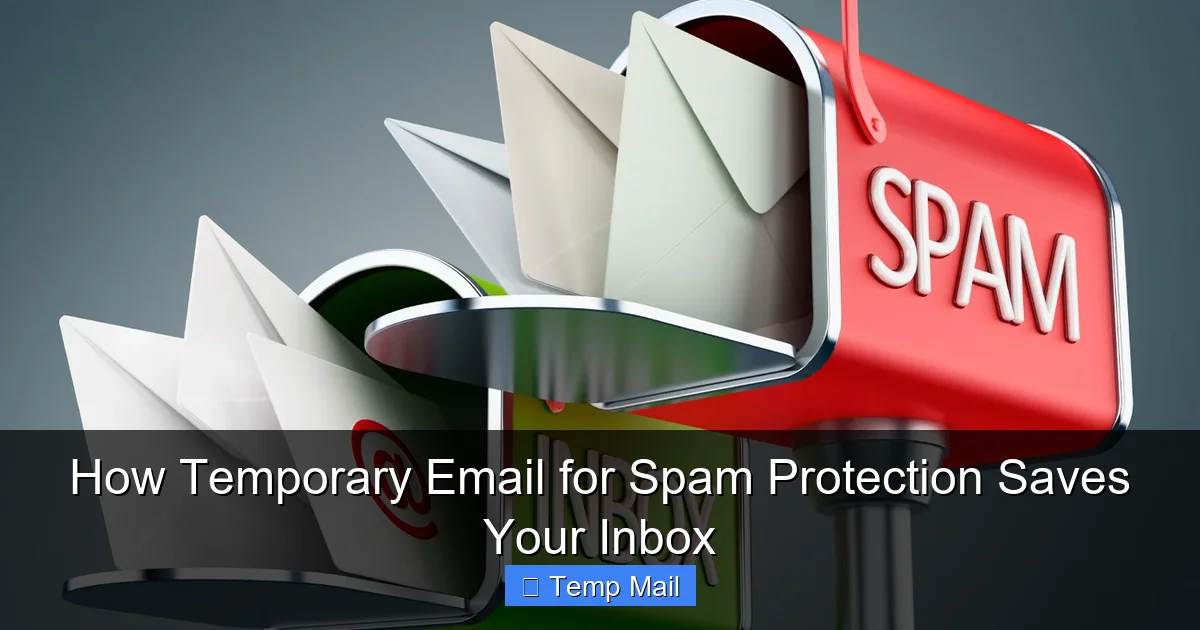 How Temporary Email for Spam Protection Saves Your Inbox