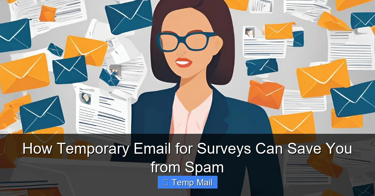 How Temporary Email for Surveys Can Save You from Spam