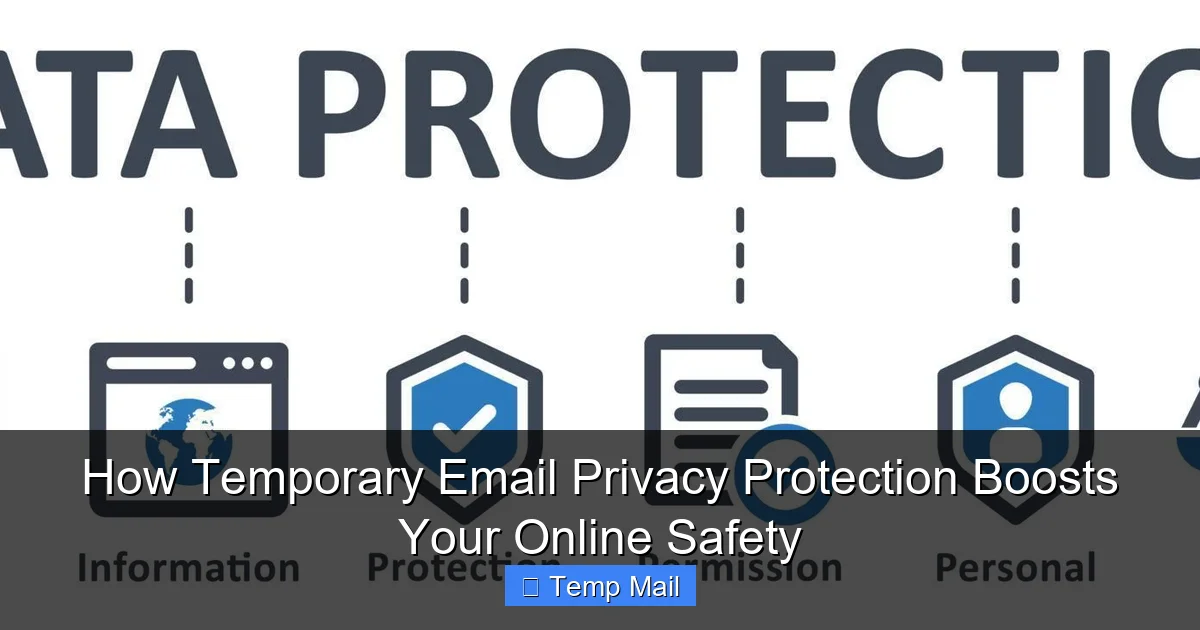 How Temporary Email Privacy Protection Boosts Your Online Safety