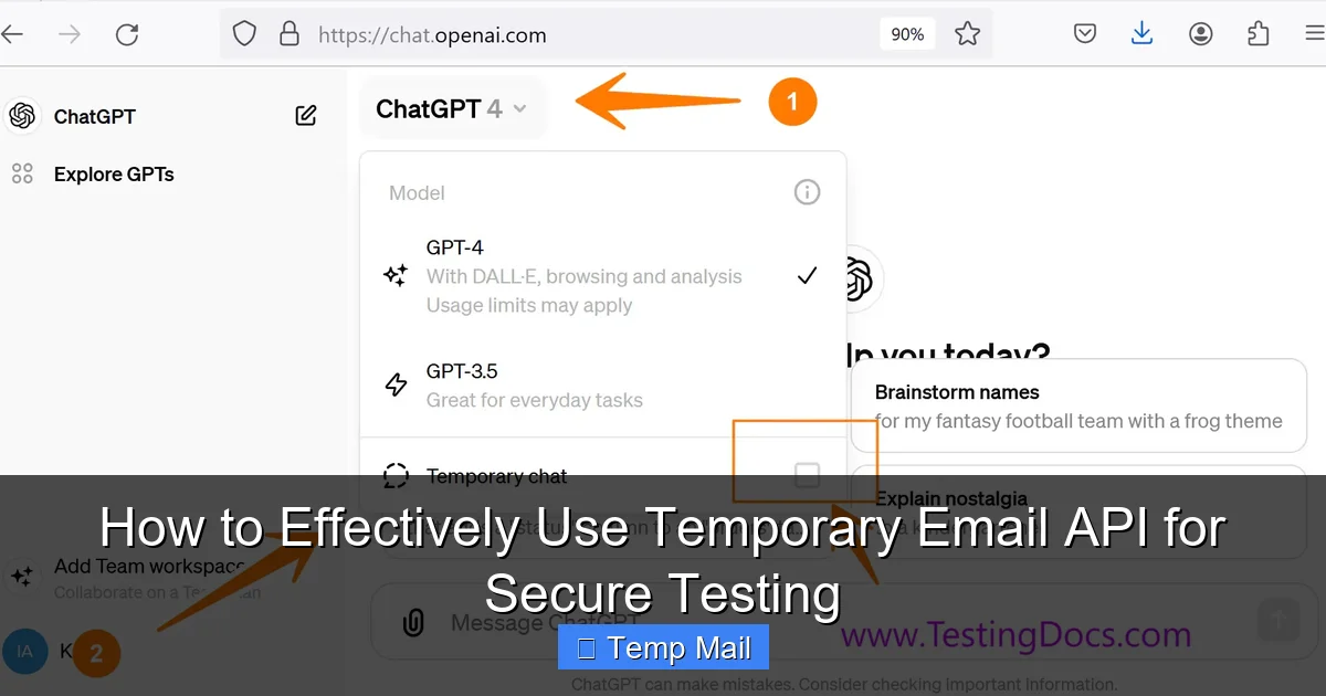 How to Effectively Use Temporary Email API for Secure Testing