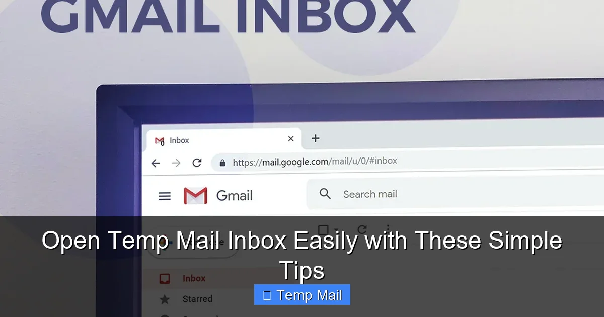 Open Temp Mail Inbox Easily with These Simple Tips