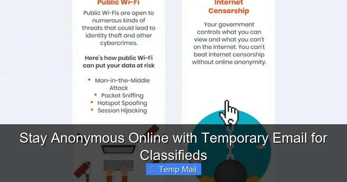 Stay Anonymous Online with Temporary Email for Classifieds