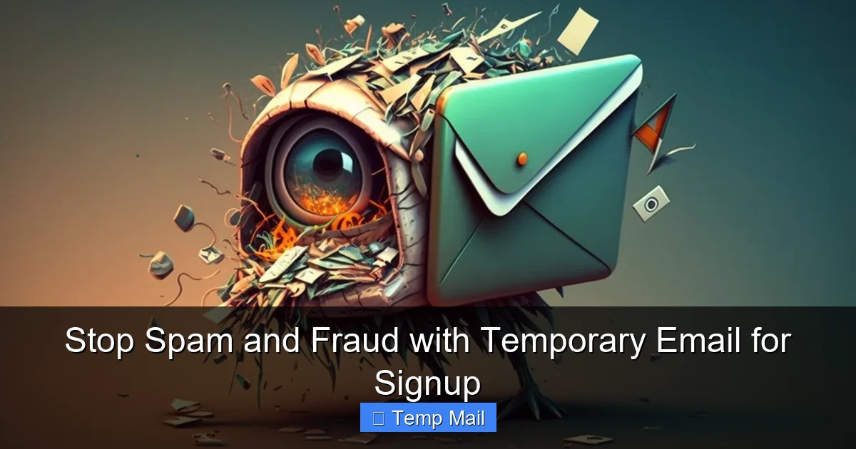Stop Spam and Fraud with Temporary Email for Signup