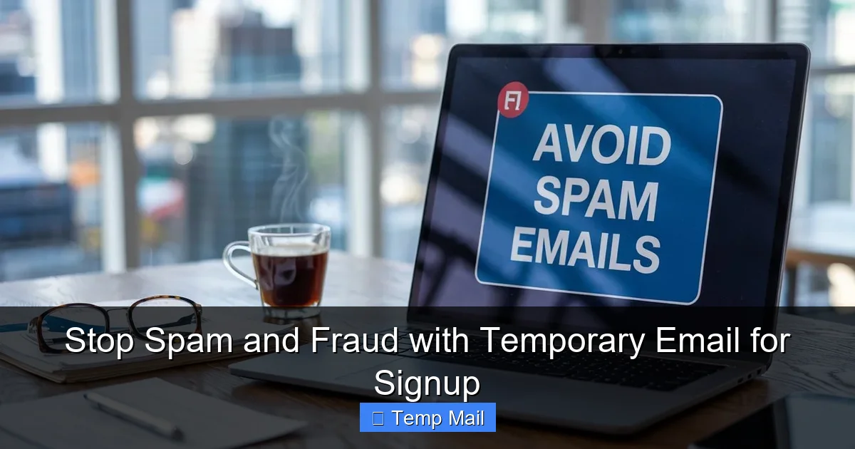 Stop Spam and Fraud with Temporary Email for Signup