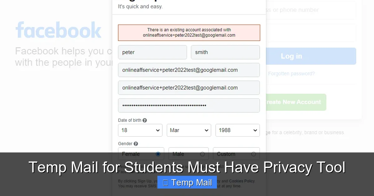 Temp Mail for Students Must Have Privacy Tool