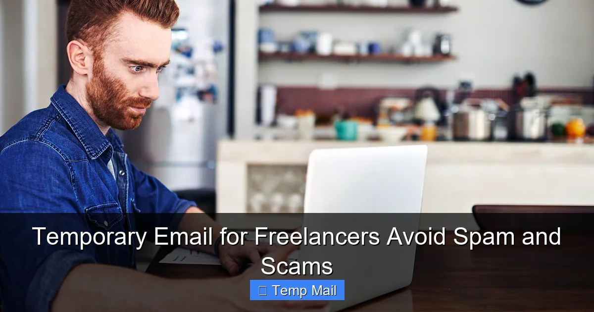Temporary Email for Freelancers Avoid Spam and Scams