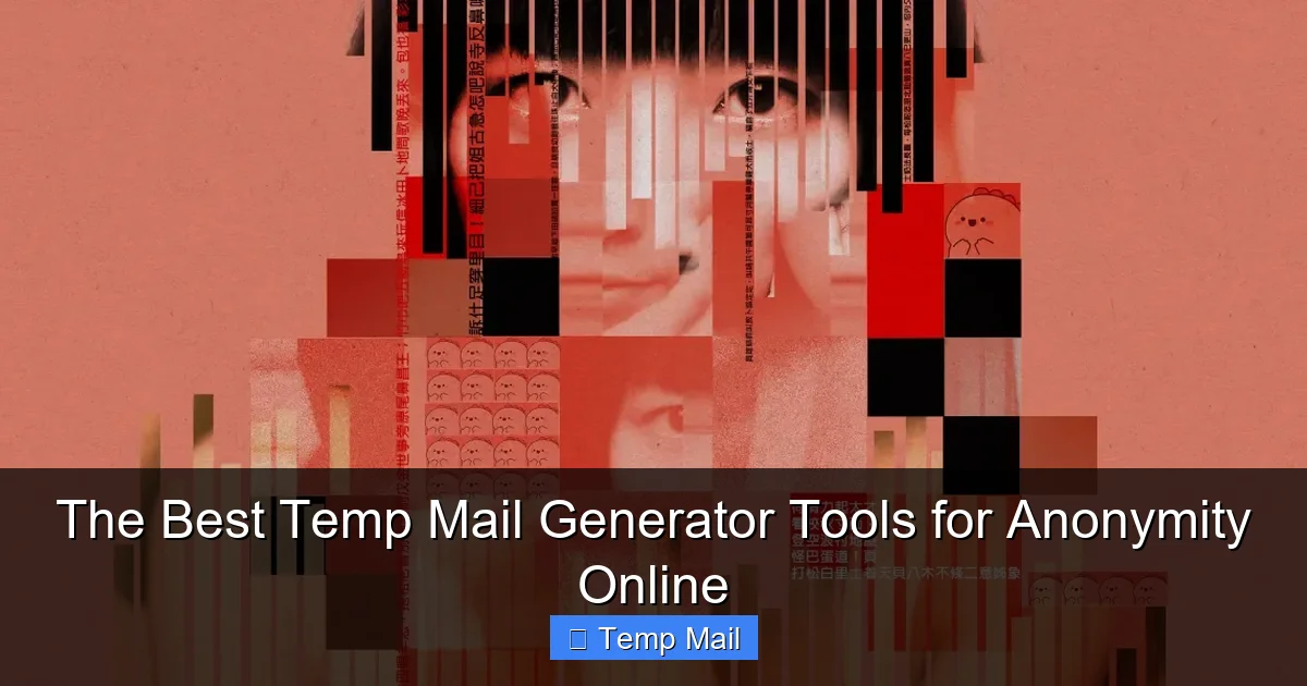 The Best Temp Mail Generator Tools for Anonymity Online