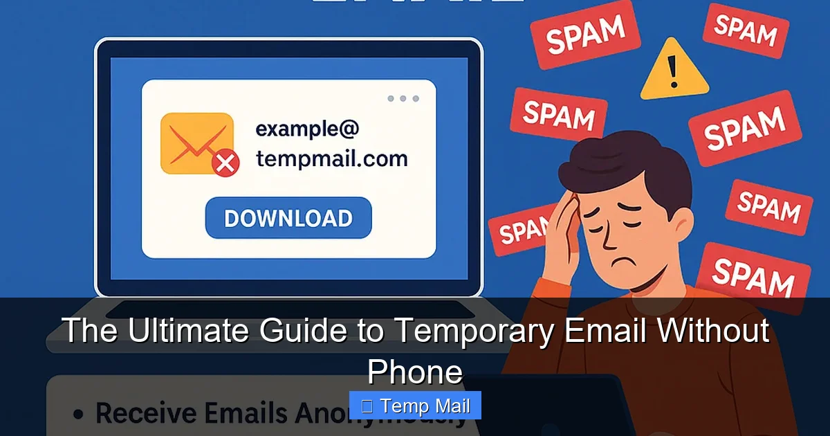 The Ultimate Guide to Temporary Email Without Phone