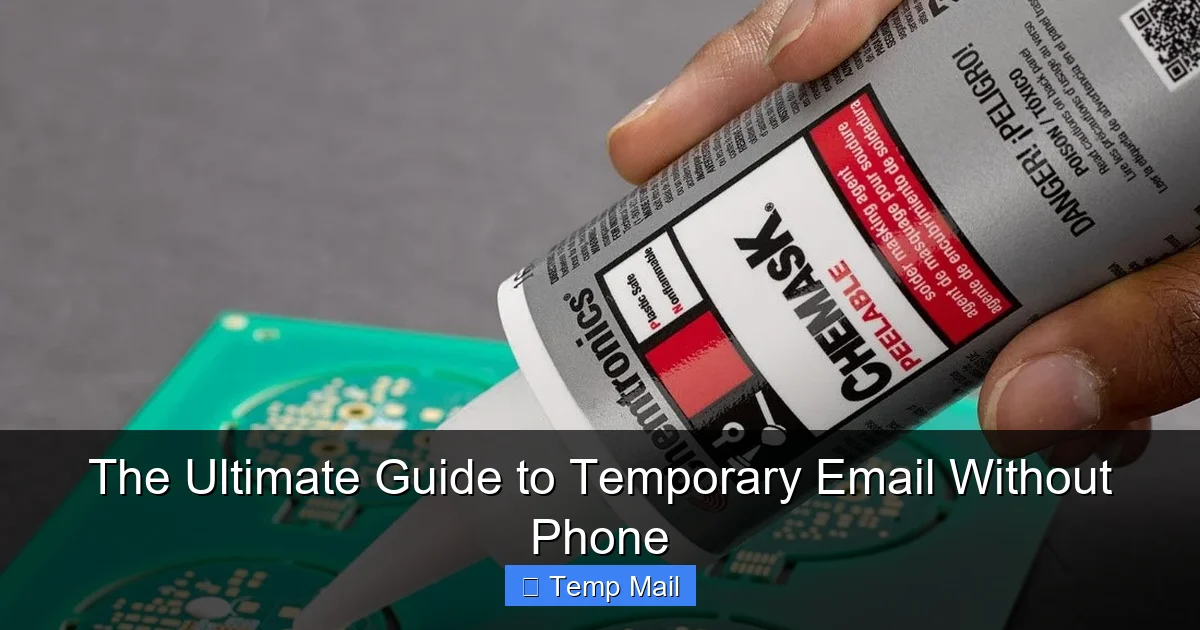 The Ultimate Guide to Temporary Email Without Phone