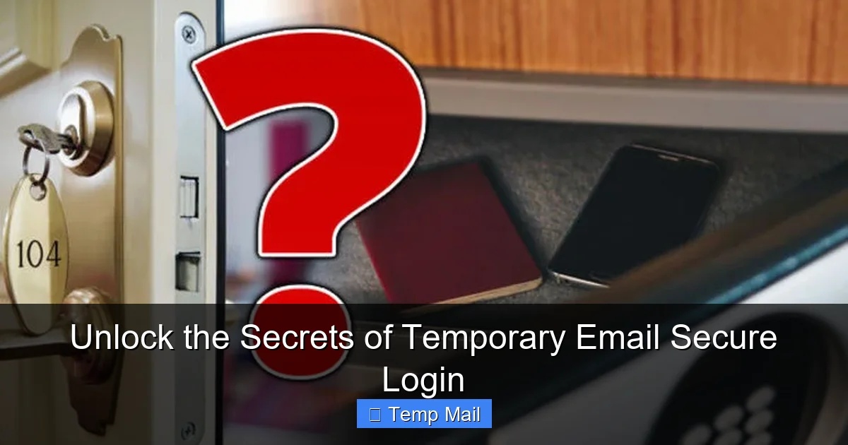 Unlock the Secrets of Temporary Email Secure Login