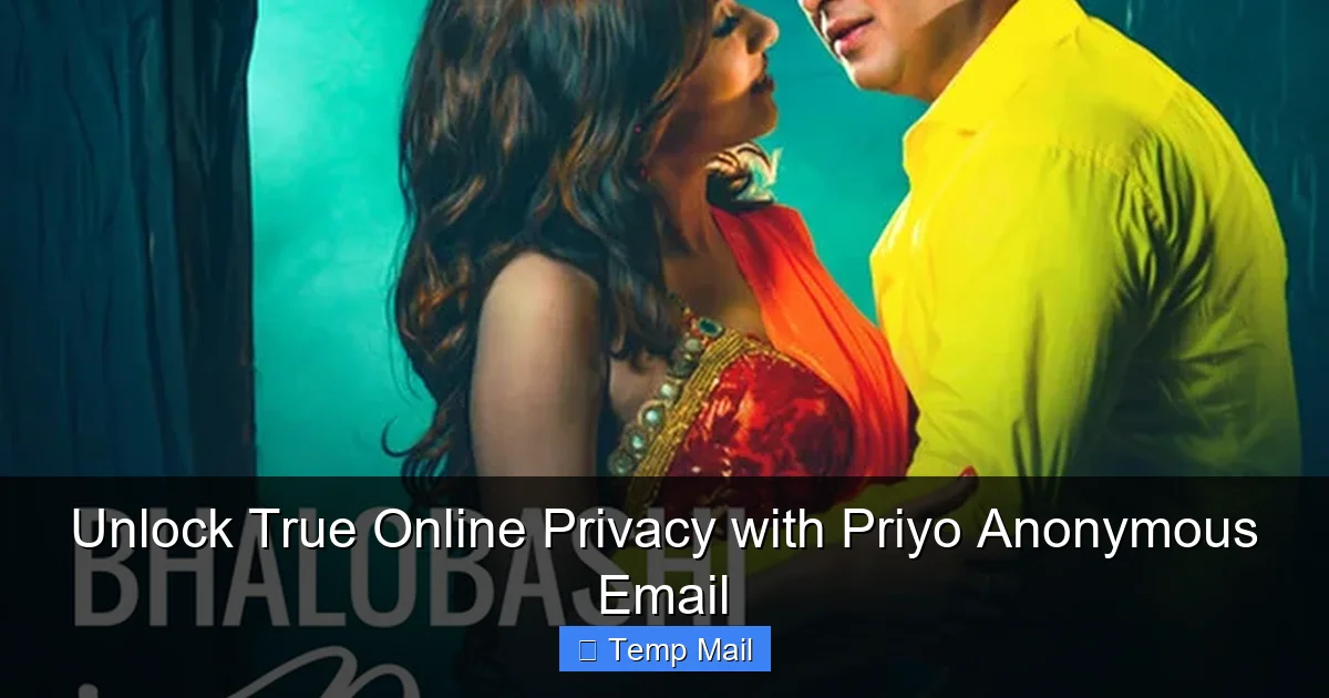 Unlock True Online Privacy with Priyo Anonymous Email