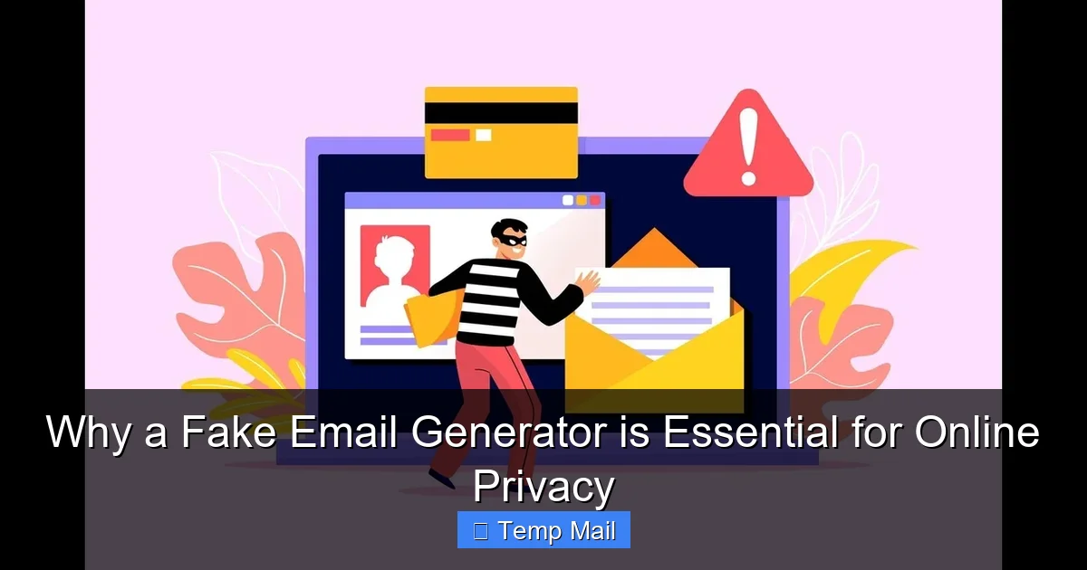 Why a Fake Email Generator is Essential for Online Privacy