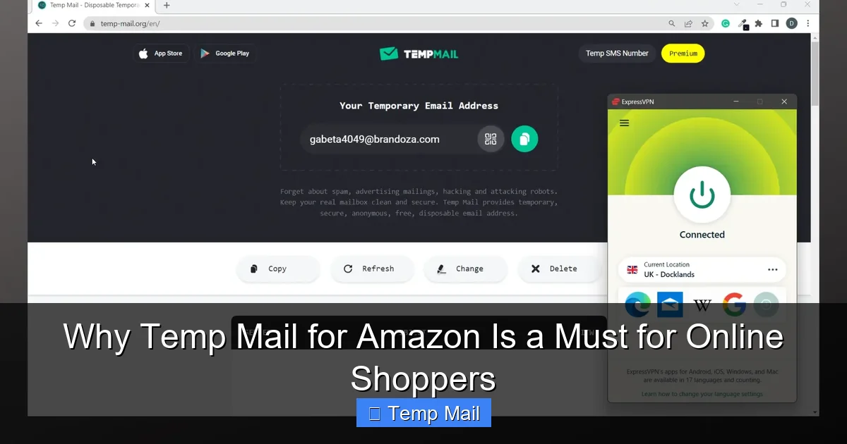 Why Temp Mail for Amazon Is a Must for Online Shoppers