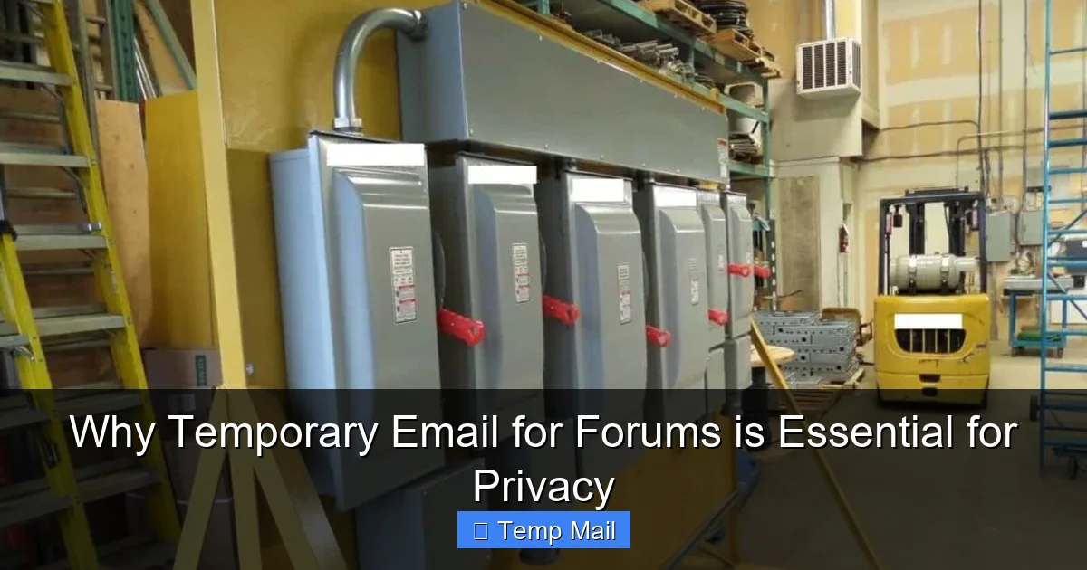 Why Temporary Email for Forums is Essential for Privacy