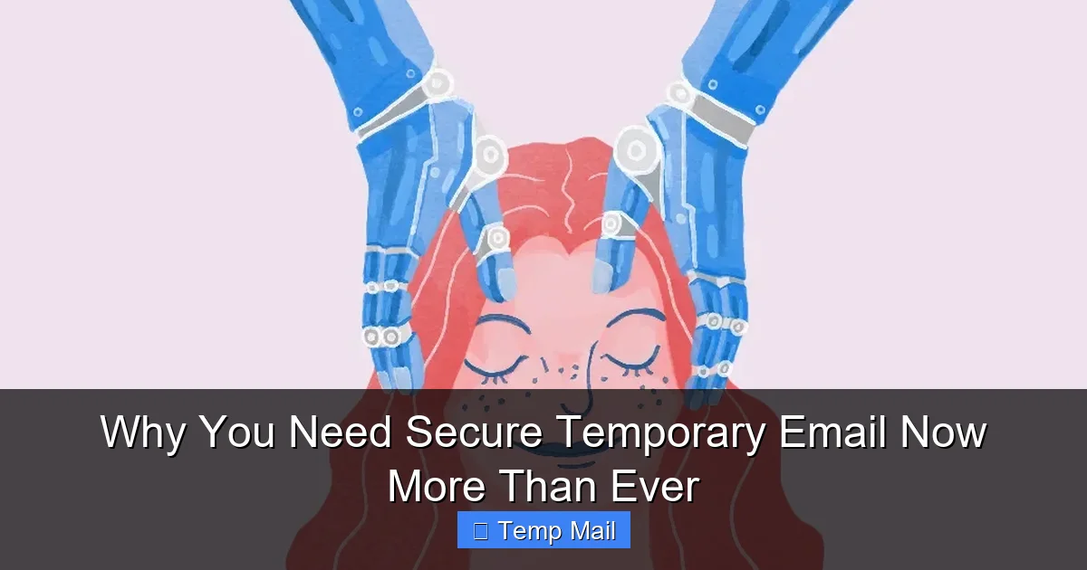 Why You Need Secure Temporary Email Now More Than Ever